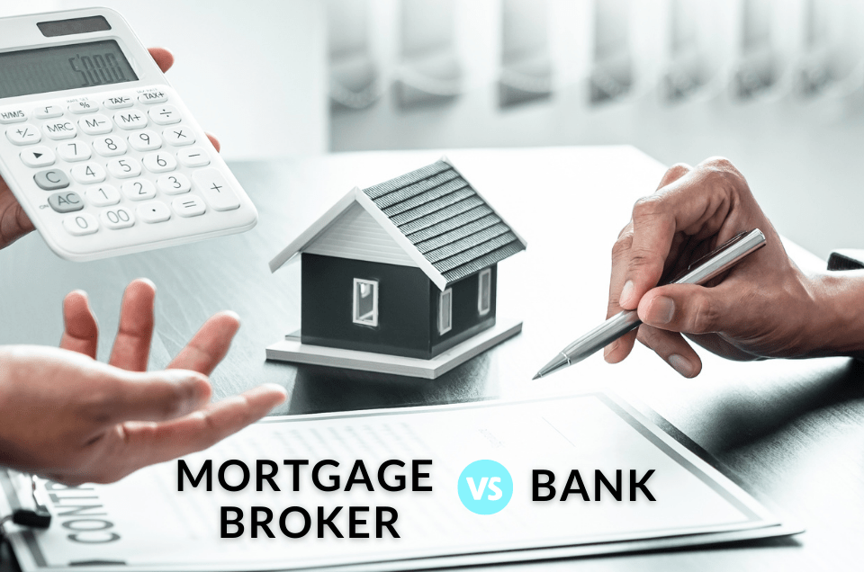 What is the difference between a mortgage broker and a bank?